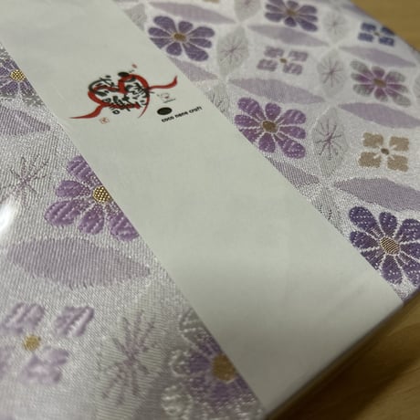 B5見開き御朱印帳     24 山  きなり和紙　バンド付き