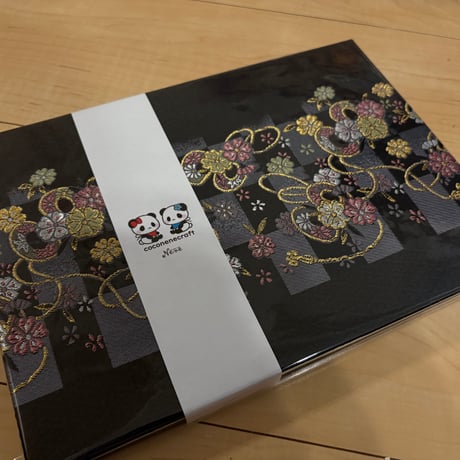 ラスト１冊❤️B5見開き御朱印帳　24山　きなり和紙　nene バンド付き