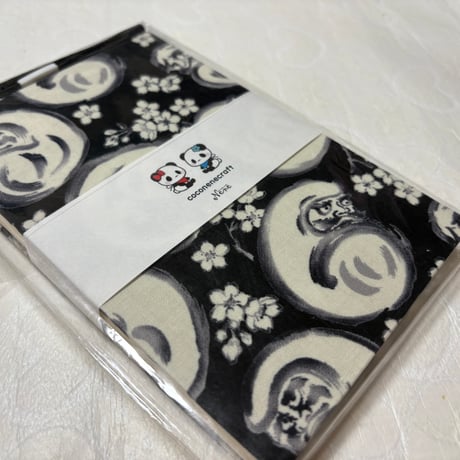 通常御朱印帳　18× 12㍉　きなり和紙　24山　バンド付き