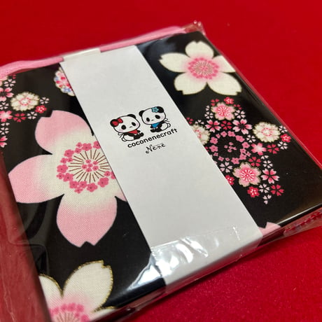 おおきなキューブ💓　12×12㌢　24山　きなり和紙　バンド付き