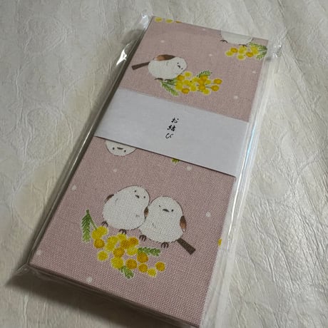 お結び帳　縦18×横8センチ　24山   きなり和紙