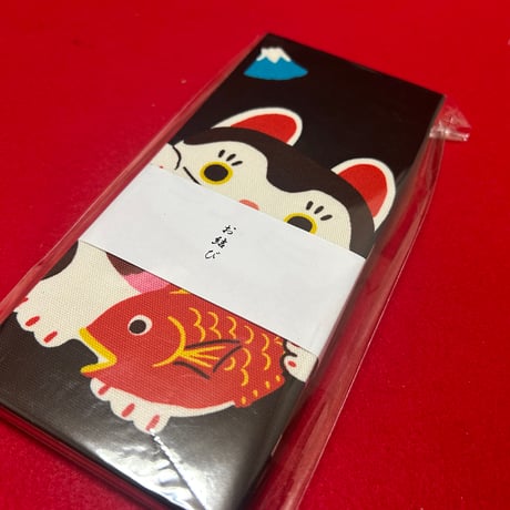 お結び帳　縦18×横8センチ　24 山    きなり和紙