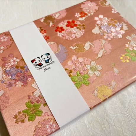 『即日発送』【新商品】B5見開き御朱印帳  白和紙　24 山  neneバンド付き