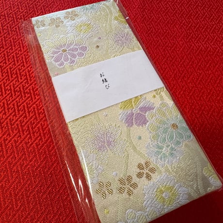 お結び帳　縦18×横8センチ　24 山   きなり和紙
