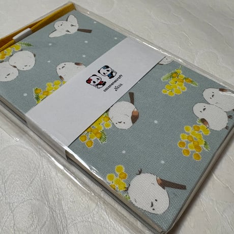 通常御朱印帳　18× 12㍉　きなり和紙　24山　バンド付き