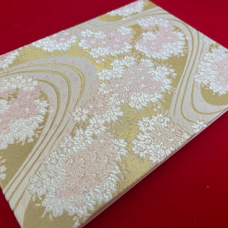 限定1冊10%オフ【🔴予約販売🔴】B5見開御朱印帳   24山　きなり和紙nene  バンド付き