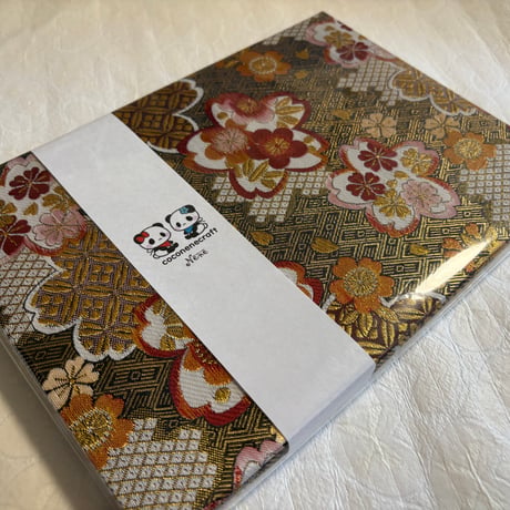 【即日発送】B5見開き御朱印帳  24山　きなり和紙  neneバンド