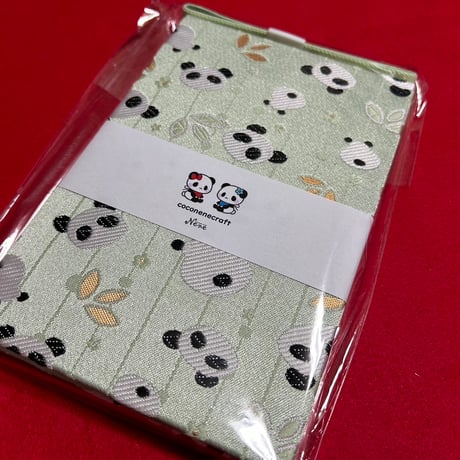 通常御朱印帳　18×12㍉　みど🐼ちゃん　24 山　バンド付き