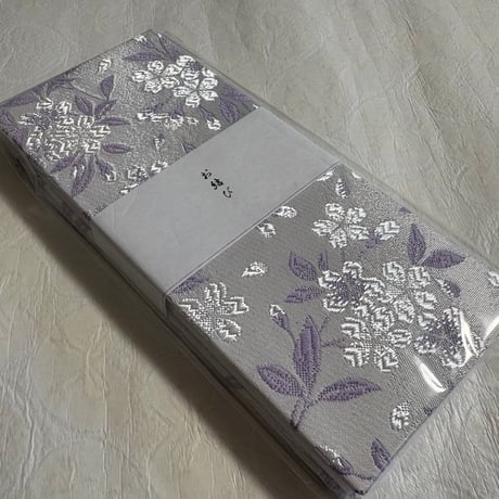 お結び帳　縦18×横8センチ　24山   白和紙