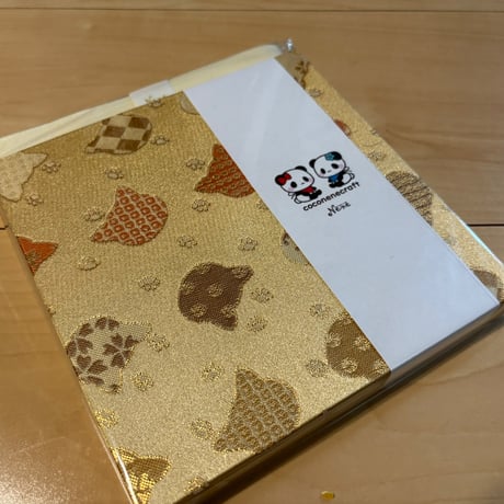 もっとラジキュー❤️新商品❤️ 15×15㌢　24山　きなり和紙　バンド付き