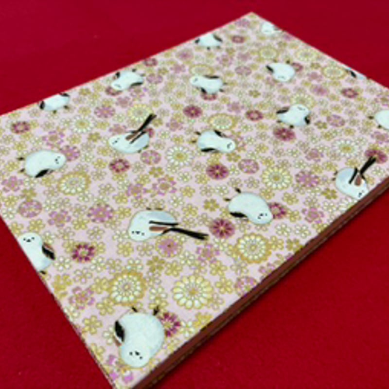 【まゆにゃん】　ステキなネモフィラ　見開き御朱印です 新商品】B5見開き御朱印帳 24山 neneバンド付き | coconenecraft