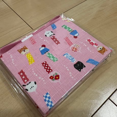 ハーフ御朱印帖 縦9センチ横12センチ  24山  nene  バンド付き