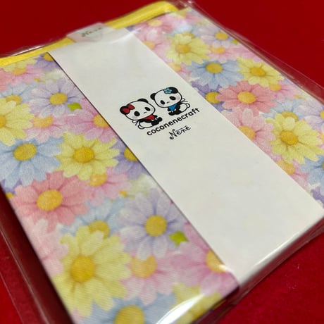 おおきなキューブ💓　12×12㌢　24山　きなり和紙　　バンド付き
