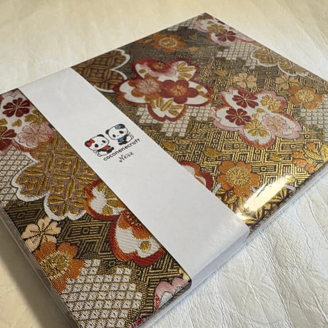 【即日発送】B5見開き御朱印帳  24山　きなり和紙  neneバンド