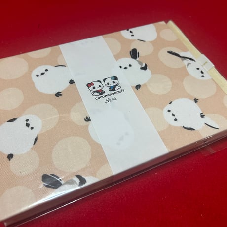【リトル帳】15×21センチ　24山　きなり和紙　ねねバンド付