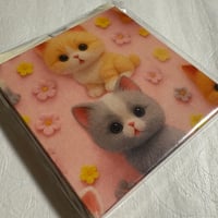 ラジキュー【大きなキューブ】12×12センチ　白和紙