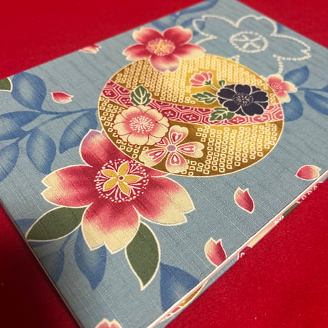 B5見開き御朱印帳  24山　neneバンド付き