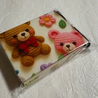 🌼ミニ御朱印帳　縦6×横8㌢ きなり和紙　24山   バンド付
