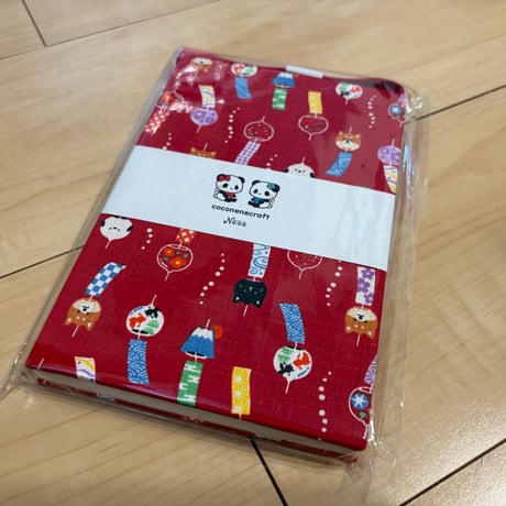 通常御朱印帳　ANIMAL風鈴🎐 𓈒𓏸 18× 12㍉  ２４山 　バンド付き