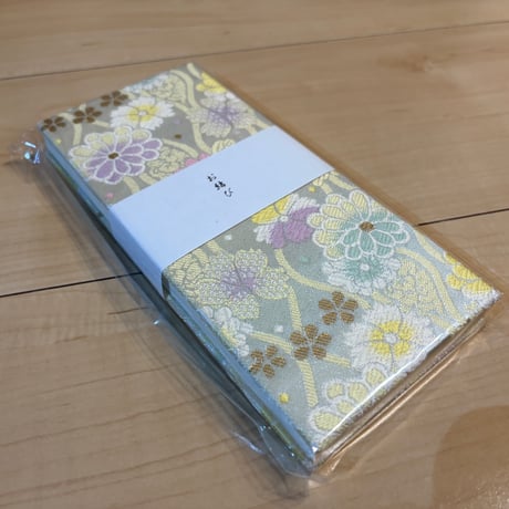お結び帳　縦18×横8センチ　24 山   きなり和紙