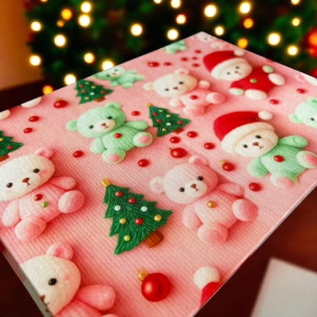 B5見開き御朱印帳　24山　きなり和紙　neneバンド付き
