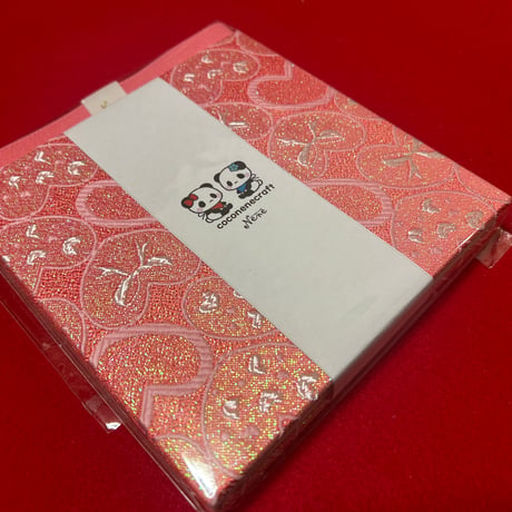 もっとラジキュー❤️新商品❤️ 15×15㌢　24山　白和紙　バンド付き