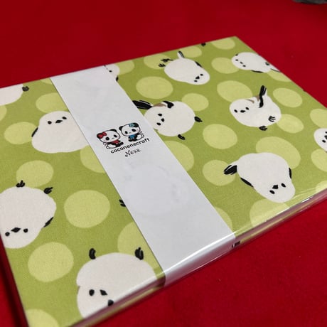 B5見開き御朱印帳  24山　白和紙　nene バンド付き