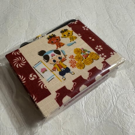 🌼ミニ御朱印帳　縦6×横8㌢ 白和紙　24山   バンド付