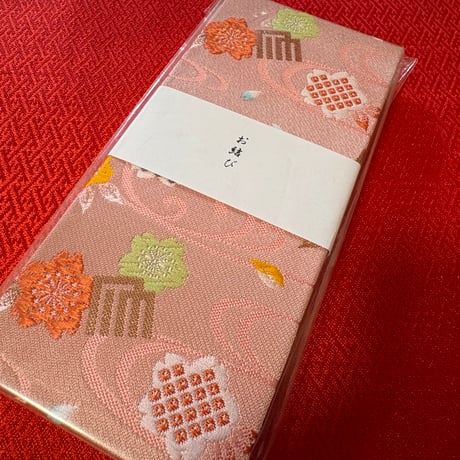 お結び帳　縦18×横8センチ　24 山   きなり和紙