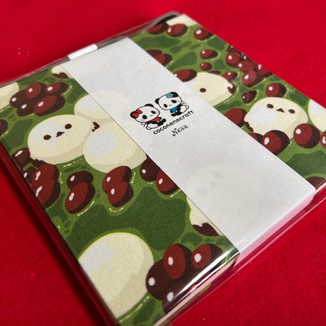 もっとラジキュー❤️新商品❤️ 15×15㌢　24山　　きなり和紙　バンド付き
