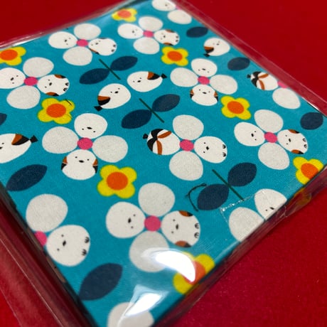 おおきなキューブ💓【ラジキュー】　12×12㌢　24 山　きなり和紙　バンド付き