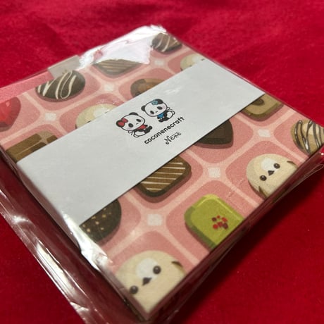 ラジキュー【大きなキューブ】12×12センチ　白和紙　バンド付き
