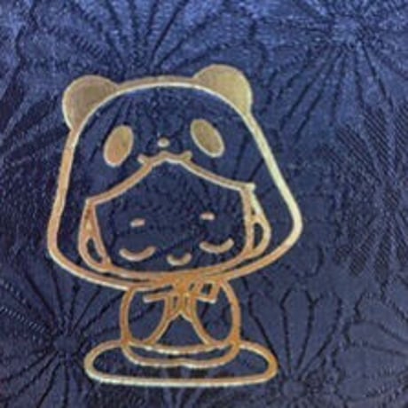龍祥山法華寺　オリジナルお結びちゃん　紺　きなり紙　24山　『りゅうりゅうくんの華むすび』御首題　書き入れあり
