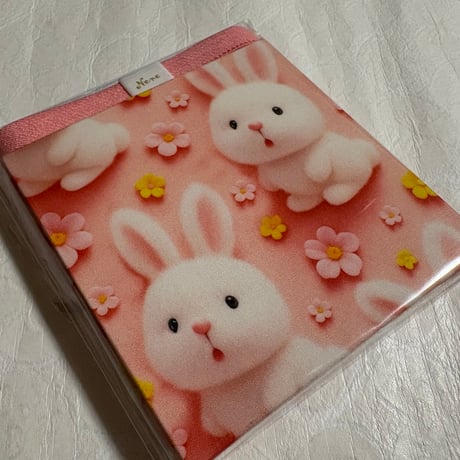 ラジキュー【大きなキューブ】12×12センチ　ピンク和紙