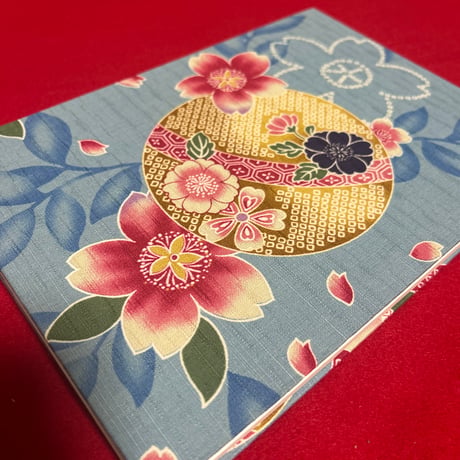B5見開き御朱印帳  24山　neneバンド付き