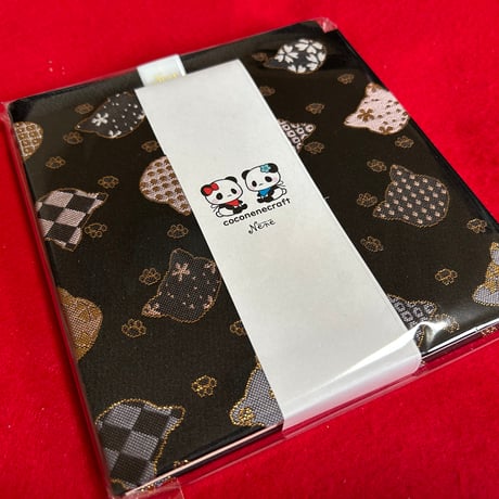 もっとラジキュー❤️新商品❤️ 15×15㌢　24山　　きなり和紙　バンド付き