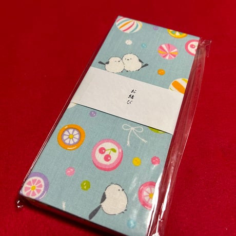 お結び帳　縦18×横8センチ　24 山    きなり和紙またはブルー和紙