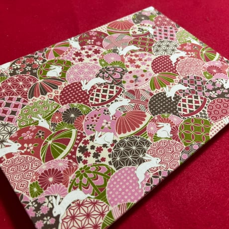 限定1冊10%オフ【🔴予約販売🔴】B5見開き御朱印帳  24山　きなり和紙　neneバンド付き