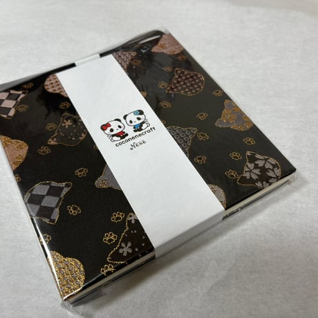 もっとラジキュー　 15×15㌢　24山　きなり　和紙　バンド付き