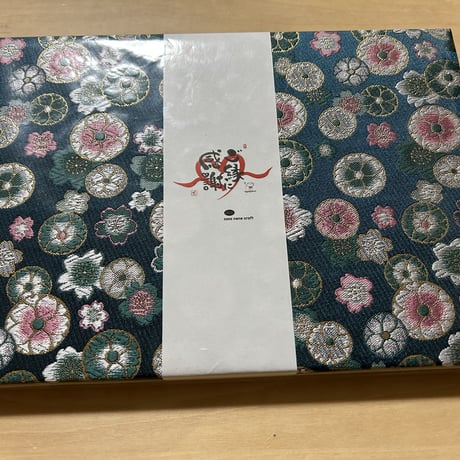 B5見開き御朱印帳     24 山  きなり和紙　バンド付き