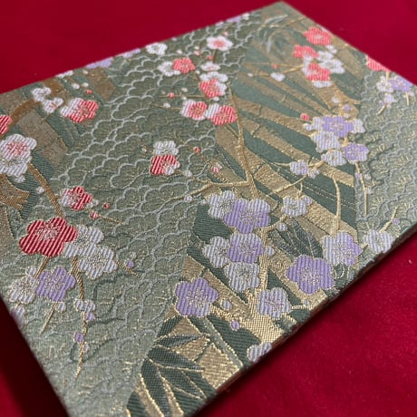 限定1冊10%オフ【🔴予約販売🔴】B5見開き御朱印帳  24山　きなり和紙nene バンド付き