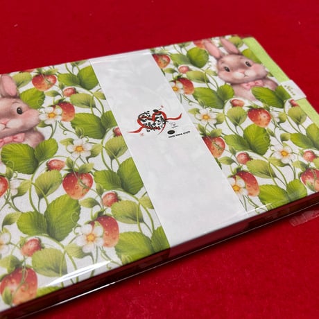 【リトル帳】きなり和紙または白和紙　コットン生地　24山　ねねバンド付