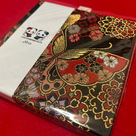 もっとラジキュー❤️新商品❤️ 15×15㌢　24山　きなり和紙　バンド付き