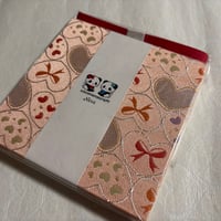 もっとラジキュー  15×15㌢　24山　きなり和紙  　バンド付き