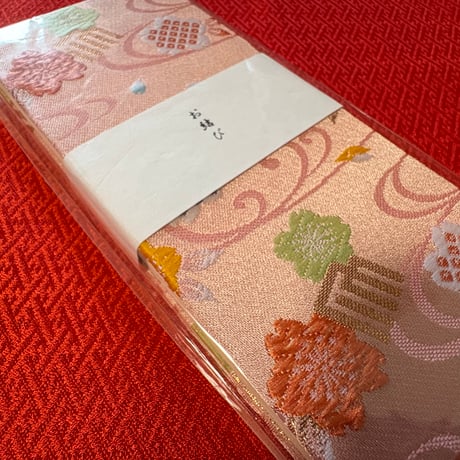 お結び帳　縦18×横8センチ　24 山   きなり和紙