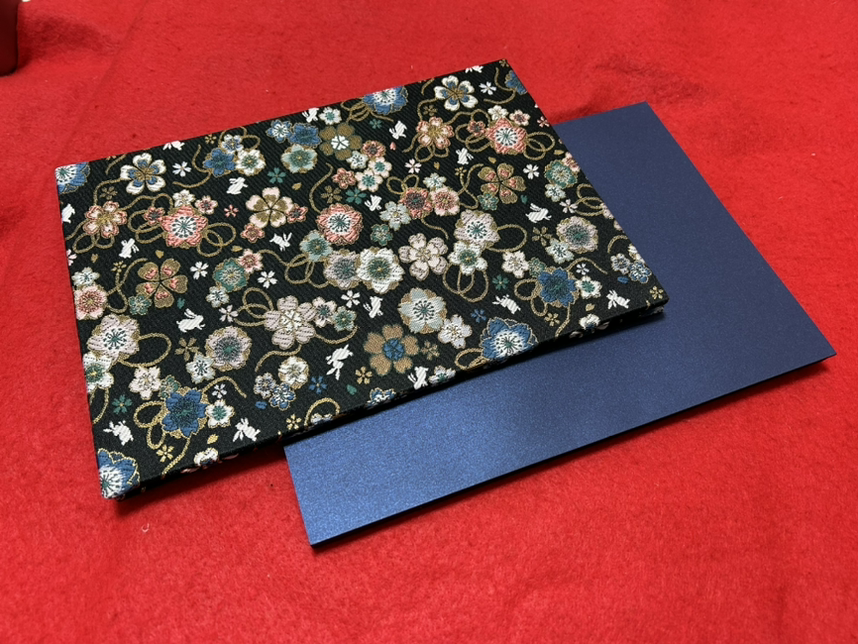 【まゆにゃん】　ステキなネモフィラ　見開き御朱印です Amazon.co.jp: 限定乃木神社 ステキな金魚 見開き御朱印