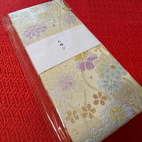 お結び帳　縦18×横8センチ　24 山   きなり和紙