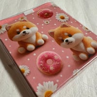 ラジキュー【大きなキューブ】12×12センチ　ピンク和紙