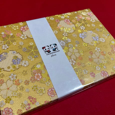 白菊紙のB5見開き御朱印帳  24山  neneバンド付き