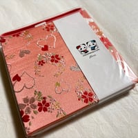 もっとラジキュー  15×15㌢　24山　きなり和紙  　バンド付き